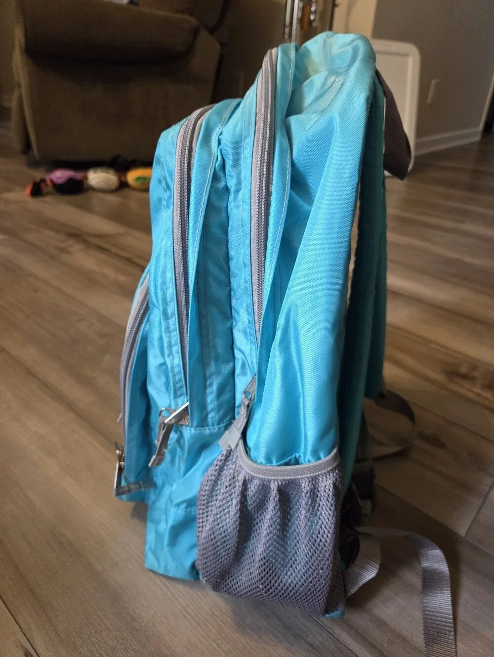 L.L.Bean Turquoise Deluxe Backpack